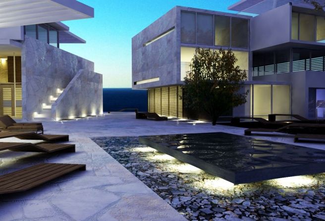  BLUE Hotel business and luxury villas-architecture erick velasco farrera, avp arhitekti 