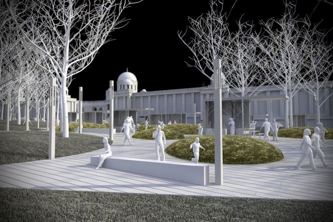  Mirogoj park and chapel design- competition, urbanism, erick velasco farrerar, avp arhitekti 