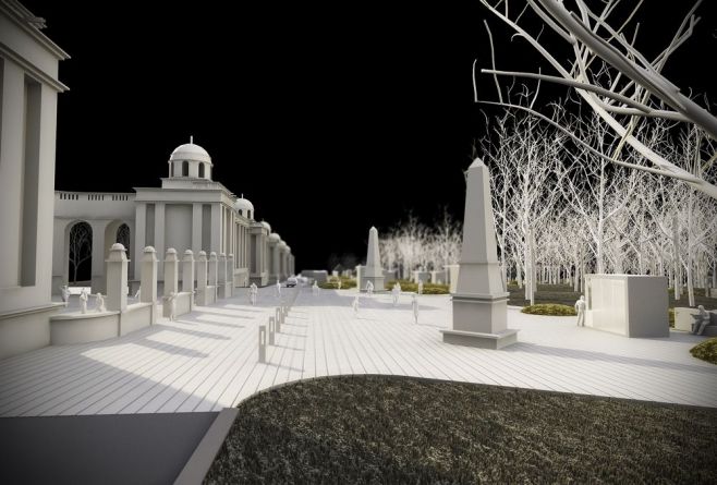  Mirogoj park and chapel design- competition, urbanism, erick velasco farrerar, avp arhitekti 