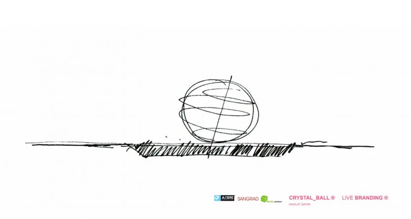  QAT_world football museum-crystal ball- qatar, conceptual idea, avp arhitekti, erick velasco farrera  