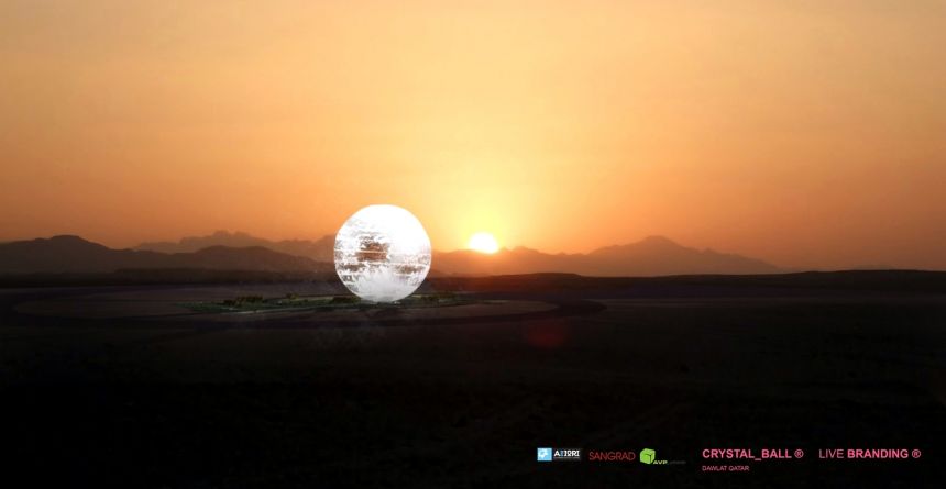  QAT_world football museum-crystal ball- qatar, conceptual idea, avp arhitekti, erick velasco farrera  